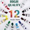 Acrylic Painting Set with 1 Packs / 10 PCS Nylon Hair Brushes 12 Color Tubes (12ml, 0.4 oz) 1 PCS Paint Plate and 4 PCS Canvas for Acrylic Painting Artist Professional Kits
